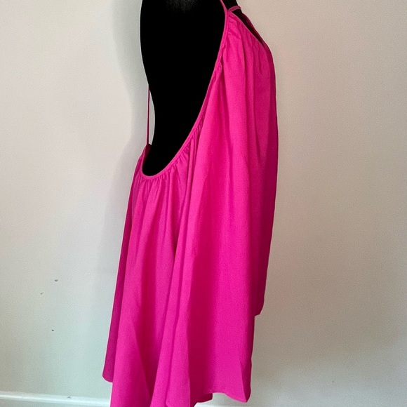 Hot Pink Shein Slaydiva Backless Cami Mini XL - Picture 2 of 7